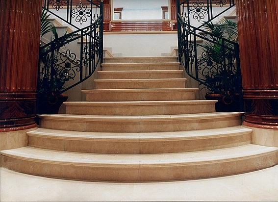 Luxury Carrara Marble Stairs